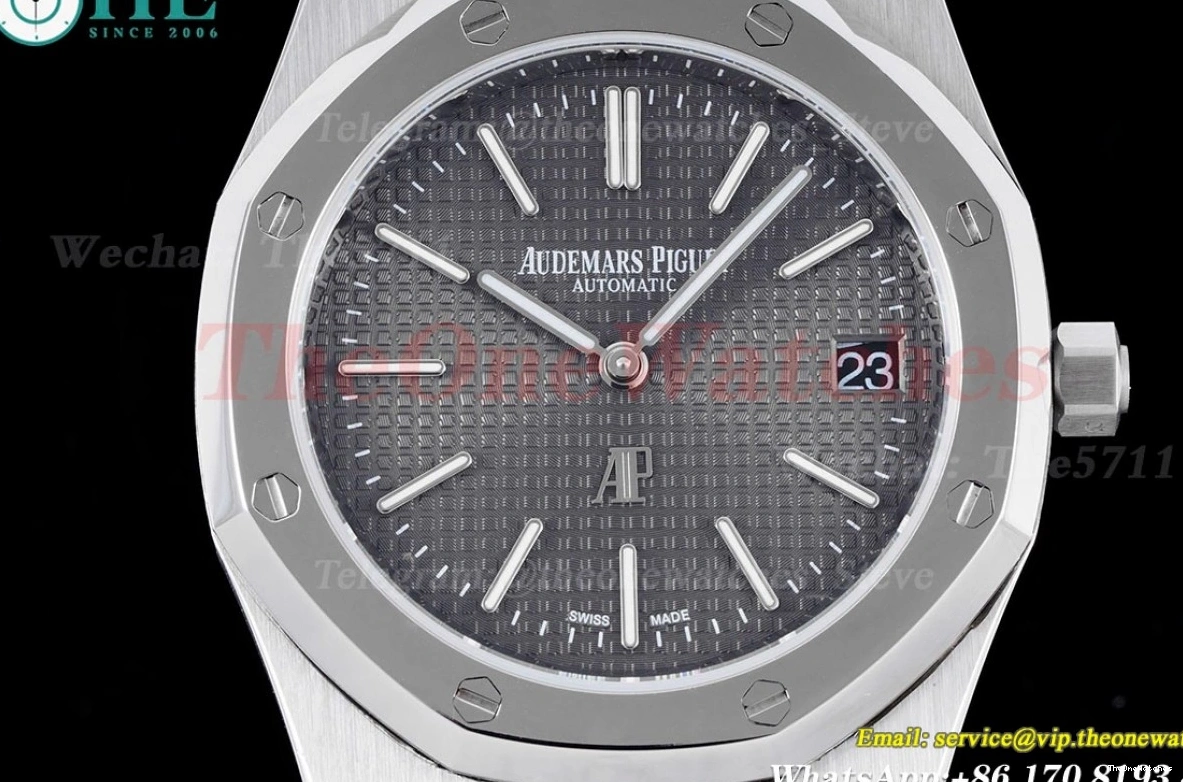 Textured A2121 Grey Dial BF 15202 39mm SS SS Oak Royal 0421